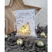 Weihnachten To Go, Weihnachtsauto, Kleinigkeit in Der Tüte, 3D Weihnachten To Go, Weihnachtsauto, Kleinigkeit in Der Tüte, 3D von TKWelt