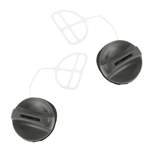 Zubehör 2 Stück/1 Satz Ersatz-Tankdeckel Olie Cap passend for Hus 340 345 350 362 365 371 372 372XP Gartenreparatur von TKYTFRGF