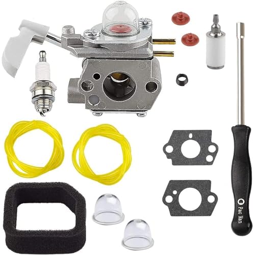 Zubehör 308054114 UT09526 Vergaser for Homelite 308054075 passend for 26B 26CC Laubbläser UT09526 Vergaser(Gray) von TKYTFRGF
