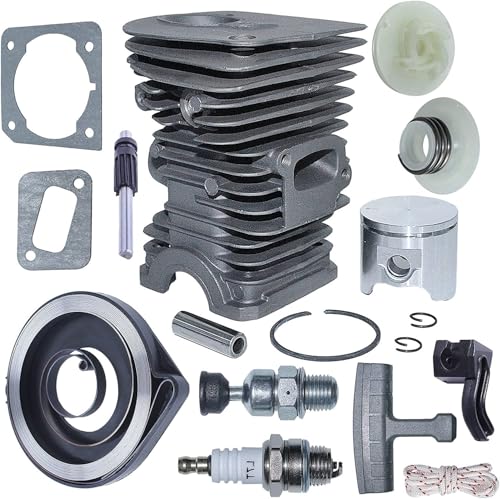 Zubehör 42mm Zylinder Kolben Kit for for Husqvarna 340 345 for Jonsered 2141 2145 Kettensäge Teile Rückstoß Pulley Rückstoß Frühling öl Pumpe Zubehör 42mm Zylinder Kolben Kit for for Husqvarna 340 345 for Jonsered 2141 2145 Kettensäge Teile Rückstoß Pulley Rückstoß Frühling öl Pumpe von TKYTFRGF