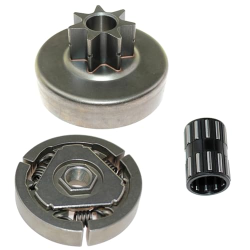 Zubehör Kupplungstrommel, Kettenrad, Spurnadelkäfig, 3/8 Zoll, 7 Zähne, passend for Kettensäge 038 038AV MS380 MS381 MS381N 1119 640 2000 Zubehör Kupplungstrommel, Kettenrad, Spurnadelkäfig, 3/8 Zoll, 7 Zähne, passend for Kettensäge 038 038AV MS380 MS381 MS381N 1119 640 2000 von TKYTFRGF