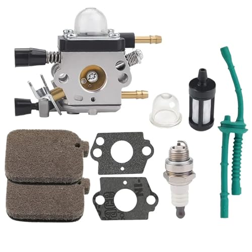 Zubehör Vergaser for BG55 BG85 BG45 BG46 BG65 SH85 SH55 SH55C SH55Z Blattgebläse Vergaser Kraftstofffilter Dichtung Zündkerzensatz Zubehör Vergaser for BG55 BG85 BG45 BG46 BG65 SH85 SH55 SH55C SH55Z Blattgebläse Vergaser Kraftstofffilter Dichtung Zündkerzensatz von TKYTFRGF