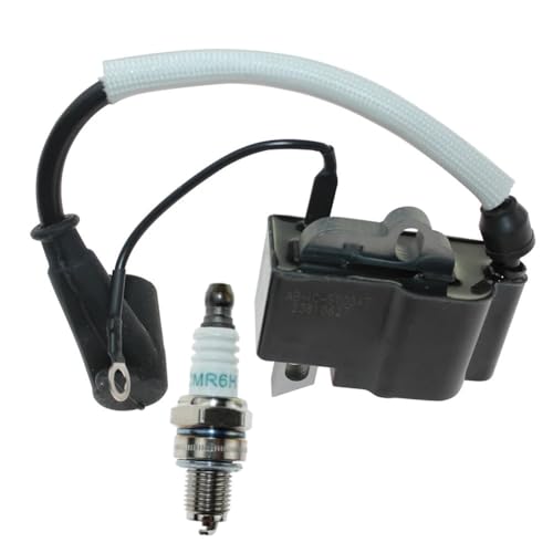 Zubehör Zündspule Passt for Pinsel Cutter FS410 FS410C FS410C-E FR410 FR410C FR460TC Teil Nummer 4147 400 1311,4147 400 1313 von TKYTFRGF