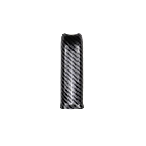 TLCBAZCF 1 Stück ABS-Kohlefaserfarbe oder Rot, Abdeckung for den Handbremsgriff, kompatibel mit Ford Ranger Everest 2015–2023(Carbon Fiber Color) von TLCBAZCF