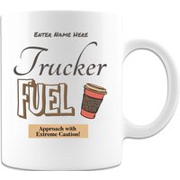 Lustige Trucker Tasse, Personalisierte Kaffeetasse von TLCGiftshopDesigns