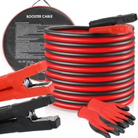 4M 3000A 50mm² Starthilfekabel, Autobatteriekabel, Autobatterie-Krokodilklemme für 12/24V Benzin- und Dieselmotoren von TLGREEN