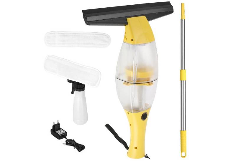 TLGREEN Fenstersauger Akku Fenstersauger mit Teleskopstiel, Sprühflasche mit Mikrofaserbezug von TLGREEN