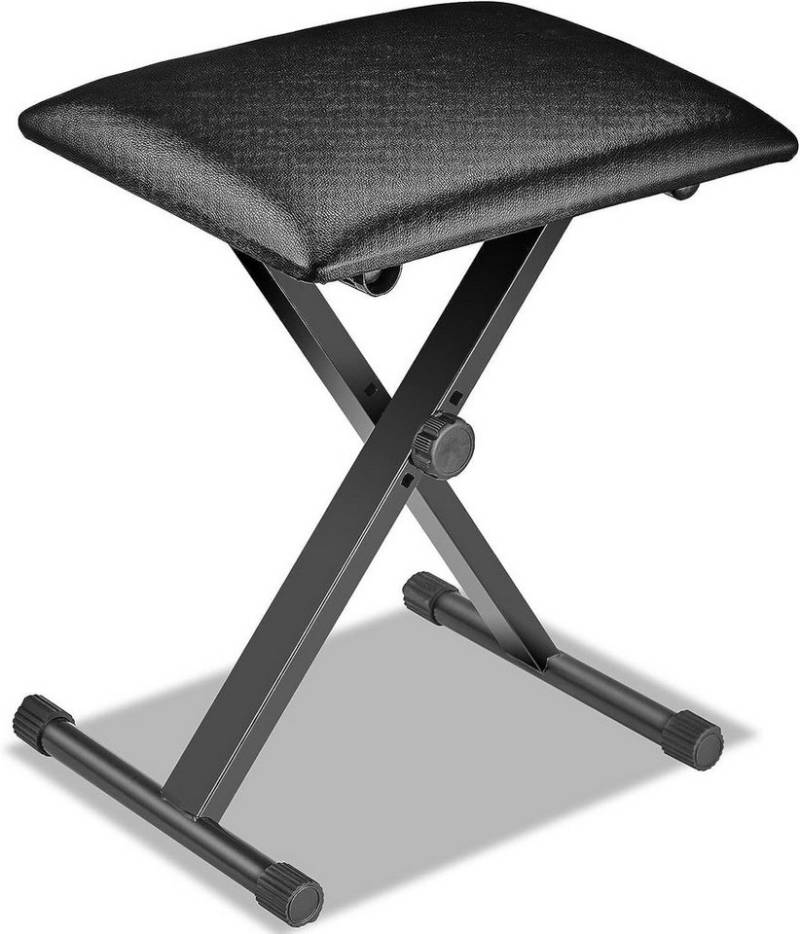 TLGREEN Keyboardbank Keyboard Hocker Höhenverstellbare, Klavierhocker X-förmiger Klappbare, aus Kunstleder TLGREEN Keyboardbank Keyboard Hocker Höhenverstellbare, Klavierhocker X-förmiger Klappbare, aus Kunstleder von TLGREEN