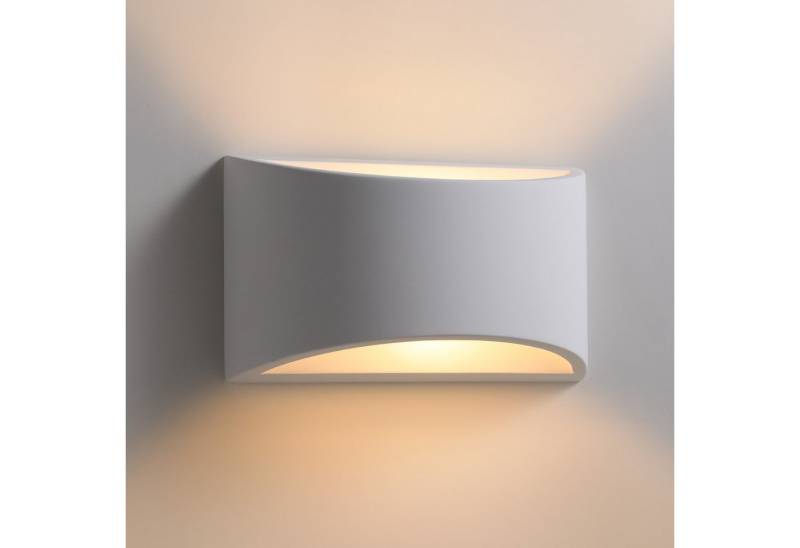 TLGREEN Wandleuchte LED Wandleuchte aus Gips,Innenlicht,Auf- und Ablichter, LED, Warmweißes Licht, Schlafzimmerlampe TLGREEN Wandleuchte LED Wandleuchte aus Gips,Innenlicht,Auf- und Ablichter, LED, Warmweißes Licht, Schlafzimmerlampe von TLGREEN