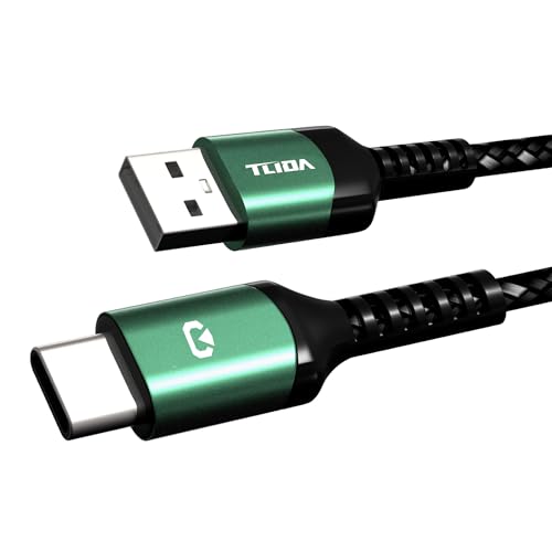 USB A auf USB C Kabel 3.3ft 66W USB 3.0 PD Fast Charging & 480Mbps Datentransfer Nylon Braided Compatible with iPhone 16/15 Pro Max Samsung S24 Ultra iPad 10th Gen Ps5 Controller USB A auf USB C Kabel 3.3ft 66W USB 3.0 PD Fast Charging & 480Mbps Datentransfer Nylon Braided Compatible with iPhone 16/15 Pro Max Samsung S24 Ultra iPad 10th Gen Ps5 Controller von TLIDA
