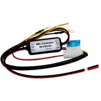 1 Stück DRL-Controller Auto Auto LED Tagfahrlicht Relais Kabelbaum Dimmer An/Aus 12-18 V Nebelscheinwerfer Controller SK-CD0103 von TLILY