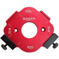 Tlily - 10-25R Holzplatte Radius r Platte Trimmmaschine Gravur Aluminiumlegierung Runde Ecke Jig Vorlage Tlily - 10-25R Holzplatte Radius r Platte Trimmmaschine Gravur Aluminiumlegierung Runde Ecke Jig Vorlage von TLILY