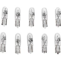 Tlily - 10 StüCke T5 17 86 206 286 Halogenlampe Auto Instrumententafel Lampe Keil Armaturenbrett 1,2 w 12 v Lichtquelle Warmweiß von TLILY
