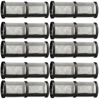Tlily - 10 stück Airless Farbe Sprayer Filter 390 395 490 495 595 Pumpe Verteiler Sieb 60 Mesh Kompatibel 246384 von TLILY