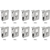 10 stücke Elektrowerkzeuge Gürtelclip-Haken Teilhaken für DCD985 Bohrschrauberhalter N268241 N169778 10 stücke Elektrowerkzeuge Gürtelclip-Haken Teilhaken für DCD985 Bohrschrauberhalter N268241 N169778 von TLILY