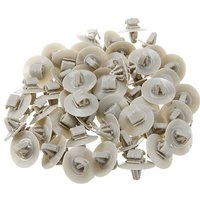Tlily - 100Pcs Clips für Kangoo Trafic Primastar Vivaro Verkehrs Seite Moulding Unteren Schutz Tür Trim von TLILY