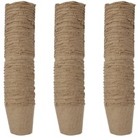 100Pcs Runde Abbaubar Zellstoff Torf Blumentopf 8x8cm Gärtnerei Tasse 100Pcs Runde Abbaubar Zellstoff Torf Blumentopf 8x8cm Gärtnerei Tasse von TLILY