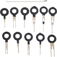 11 Teile/satz Terminal Entfernung Werkzeuge Auto Elektrische Kabel Verdrahtung Crimp Stecker Pin Extractor Kit Auto Reparatur Hand Tool Set Stecker von TLILY