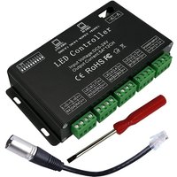 12 Kanal Decoder RGB LED Controller 60A PWM DMX512 Dimmer Treiber für Streifen und Modul Leuchte DC12V-24V 12 Kanal Decoder RGB LED Controller 60A PWM DMX512 Dimmer Treiber für Streifen und Modul Leuchte DC12V-24V von TLILY