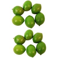 12 x Realistisch Lebensechte KüNstliche Kunststoff Limette Zitrone Obst Essen GefäLschte Home Decor 12 x Realistisch Lebensechte KüNstliche Kunststoff Limette Zitrone Obst Essen GefäLschte Home Decor von TLILY