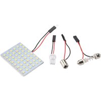 1210 SMD 48 LED Auto-Innenhaube Licht Panel w T10 BA9S Girlande von TLILY