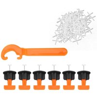 Tlily - 151Pcs Keramik Ebene Keil Platten Fliesen Spacer Wiederverwendbare Boden Nivellierung Leveler Locator Zange von TLILY