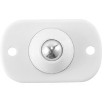 16 Stück Mini-Lenkrollen aus Edelstahl mit 360-Grad-Drehung für Möbel, Lagerboxen, Schränke, Müll von TLILY