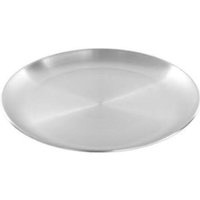 Tlily - 17 cm Edelstahl-Knochen-Spuckschale, Silbernes Flaches Tablett, Metall-Essscheibe, Runder Teller, Dessert-Geschirr Tlily - 17 cm Edelstahl-Knochen-Spuckschale, Silbernes Flaches Tablett, Metall-Essscheibe, Runder Teller, Dessert-Geschirr von TLILY