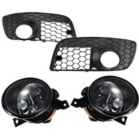 1Set Nebel Licht Nebelscheinwerfer mit Abdeckung Honeycomb Mesh Gitter für Jetta MK5 GLI 2006-2009 1Set Nebel Licht Nebelscheinwerfer mit Abdeckung Honeycomb Mesh Gitter für Jetta MK5 GLI 2006-2009 von TLILY