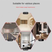 Tlily - 2 MR-SK50A Smart Switch- für Heimwerker, 220 v, Detektor, Ton, Sprachsensor, Intelligenter Automatischer Ein-/Aus-Lichtschalter von TLILY