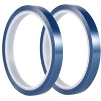 Tlily - 2 Rollen 10Mmx33M (108Ft) Blaues WäRme Band üBertragungs für Sublimations Presse Keine RüCk StäNde und Vinyl von TLILY