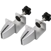 2 Stück Hustenschutz-Klemmhalterung Schreibtisch-Partition für 1/8 Zoll bis 1 Zoll dicke Acrylplatten Einstellbare C-Form 2 Stück Hustenschutz-Klemmhalterung Schreibtisch-Partition für 1/8 Zoll bis 1 Zoll dicke Acrylplatten Einstellbare C-Form von TLILY