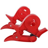 2 Stück Klebebandhalter Weihnachtsgeschenkpapier Tischklemme - Tisch-Geschenkwerkzeug, Spender von TLILY