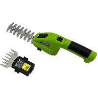 Tlily - 2-in-1 Akku-Elektro-Heckenschere Grasschere Gartenschere Rasenzaunschere von TLILY