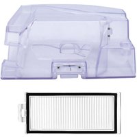 2-in-1-Wassertank für Xiaomi Roborock Q7 Max Q7 Max+ T8/T8 Plus Staubsauger-Staubeimerbox Wassertank mit HEPA-Filter von TLILY