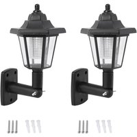 2 x Solar Betriebene led Garten Zaun Wand Laterne Licht Lampe Sensor 2 x Solar Betriebene led Garten Zaun Wand Laterne Licht Lampe Sensor von TLILY