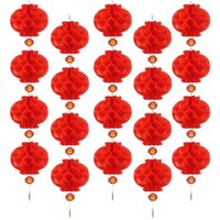 20 StüCke Chinesische Laterne Dekoration Faltbar Wasserdicht Viel Chinesisches Neujahr, FrüHlingsfest ZubehöR oder 20 StüCke Chinesische Laterne Dekoration Faltbar Wasserdicht Viel Chinesisches Neujahr, FrüHlingsfest ZubehöR oder von TLILY
