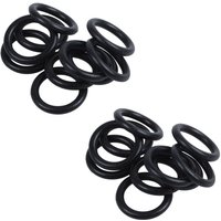 20 Stueck Schwarz Gummi Oil Seal O-Ringe Dichtungen Unterlegscheiben 16x11x2.5mm von TLILY