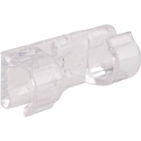 Tlily - 20 Teile/los Schreibtisch-Clip-Befestigungsklammern Clips Halter Klemmen USB-Gerät Kabelhalter Organizer (Transparente Farbe) von TLILY