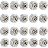 20Pcs 3D Drucker Klar Polycarbonat Rad Kunststoff Pulley Linear Lager für -10 S5 3 Pro von TLILY