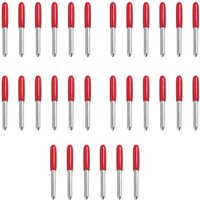 25 StüCk 45 Grad für Schneiden Plotter Vinyl Messer Klinge Hoch HäRte Wolfram Karbid Werkzeug Maschine 25 StüCk 45 Grad für Schneiden Plotter Vinyl Messer Klinge Hoch HäRte Wolfram Karbid Werkzeug Maschine von TLILY