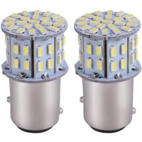 Tlily - 2Pcs 6000K 1157 50SMD Heckbremse led Leuchten Lampe BAY15D 12V von TLILY