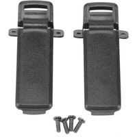 Tlily - 2Pcs Walkie Talkie Ersatzteil Zurueck Guertelclip fuer 2-Wege-Radio UV5R Intercom / 5RA 5R + 5RB 5RC Tlily - 2Pcs Walkie Talkie Ersatzteil Zurueck Guertelclip fuer 2-Wege-Radio UV5R Intercom / 5RA 5R + 5RB 5RC von TLILY