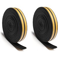 2X E Typ Fensterdichtung Tuerdichtung Gummidichtung Dichtung Streifen Abdichtband 5M Schwarz 2X E Typ Fensterdichtung Tuerdichtung Gummidichtung Dichtung Streifen Abdichtband 5M Schwarz von TLILY