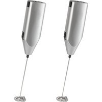 2X Milchaufschäumer Leiser Handaufschäumer Schneebesen Hochleistungs-Minimixer Elektrischer Schaumbereiter Mixer Mixer von TLILY