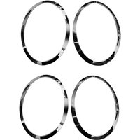 Tlily - 2X für F55 F56 F57 03-18 Chrom Links Rechts Vorne Scheinwerfer Rahmen Scheinwerfer Augenbrauen Ring Abdeckung Trim Tlily - 2X für F55 F56 F57 03-18 Chrom Links Rechts Vorne Scheinwerfer Rahmen Scheinwerfer Augenbrauen Ring Abdeckung Trim von TLILY