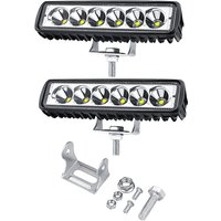 2X6 Zoll 36W led Arbeitslichtleiste Flut Offroad atv utv Nebel lkw Lampe 4WD Spot Wasserdicht 12V-24V von TLILY