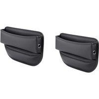 Tlily - 2er-Pack Platzfüller für Autositze, Leder, Aufbewahrungsbox mit universeller Passform, verstellbarer Füller von TLILY