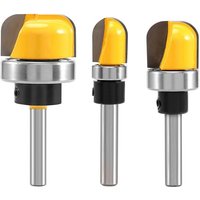 3 StüCkes 1/4 Schaft FräSer Bit für SchüSsel und Tablett, Satz Tablett mit Kugellager 3 StüCkes 1/4 Schaft FräSer Bit für SchüSsel und Tablett, Satz Tablett mit Kugellager von TLILY