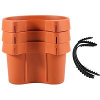 3 Teil/los Einzigartige Gutter Fallrohr Garten Blumentopf Abflussrohr Töpfe Wannen von TLILY